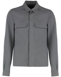 Rick Owens - Technical Fabric Overshirt - Lyst