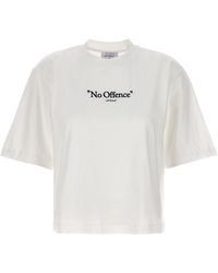 Off-White c/o Virgil Abloh - No Offence T-shirt - Lyst