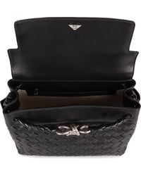 Bottega Veneta - Andiamo Small Leather Messenger Bag - Lyst