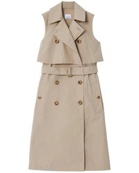 Burberry - Petite Belted Trechcoat Dress - Lyst