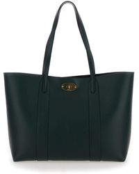 Mulberry - 'Bayswater Small' Tote Bag With Postman'S Lock Closure - Lyst