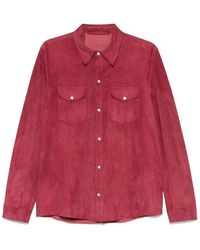 SANTORO - Leather Outerwears - Lyst