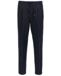 Brunello Cucinelli - Linen Trousers - Lyst
