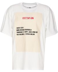 MM6 by Maison Martin Margiela - Cotton T-Shirt - Lyst
