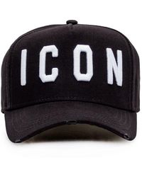 DSquared² - Be Icon Baseball Cap - Lyst