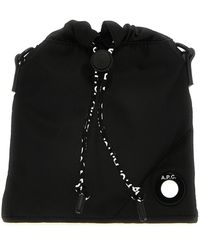 A.P.C. - Reset Neck Pouch Crossbody Bags Black - Lyst