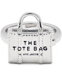 Marc Jacobs - The Mini Icon Tote Bag Sculpted Ring - Lyst