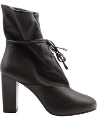 Lemaire - Roud Toe Lace Boot 80 - Lyst