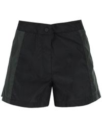 Moncler - Born To Protect Nylon Shorts With Perforated Detailing - Lyst