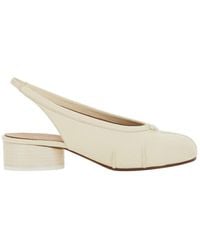 Maison Margiela - Slingback Ballet Shoes With Tabi Toe - Lyst