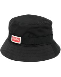 KENZO - Bucket Hat With Print - Lyst