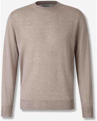 Canali - Wool Knit Sweater - Lyst