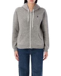 Polo Ralph Lauren - Fleece Full-zip Hoodie - Lyst