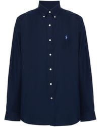 Polo Ralph Lauren - Slim-Fit Stretch Poplin Shirt - Lyst