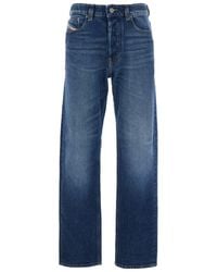 DIESEL - '1988 D-Ark' Jeans With Belt Loops And Logo Patch On The Rear - Lyst