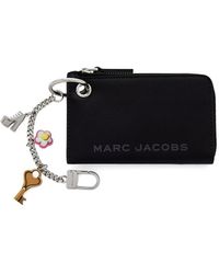 Marc Jacobs - Zippered Wallet With Pendant - Lyst