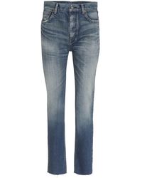 Saint Laurent - 5-pocket Straight-leg Jeans - Lyst