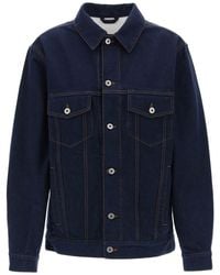 Burberry - Japanese Denim Jacket For Men/w - Lyst