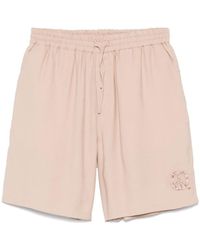 Emporio Armani - Drawstring Bermuda Shorts - Lyst