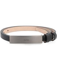 Max Mara - New Plate Leather Belt - Lyst