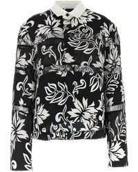 Sacai - Floral Print Shirt, Blouse - Lyst