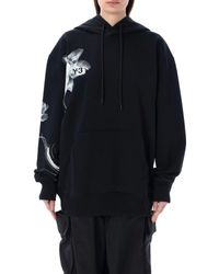Y-3 - Graphich French Terry Hoodie - Lyst