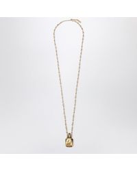 Chloé - Vintage Brass Elixir Pendant Necklace - Lyst