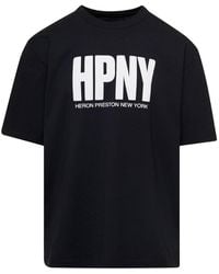 Heron Preston - T-Shirt With Contrasting Logo Print - Lyst