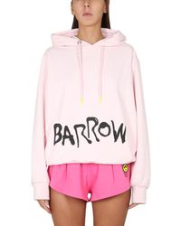 Barrow - Sweatshirt With Logo Print - Lyst