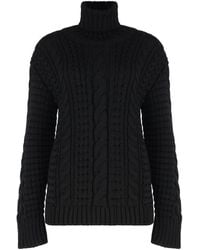 Moncler Genius - 4 Moncler Edward Enninful - Virgin-wool Turtleneck Sweater - Lyst