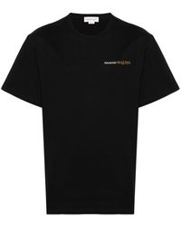 Alexander McQueen - Embroidered T-Shirt - Lyst