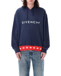 Givenchy - Boxy Fit Hoodie With Pocket - Lyst