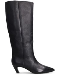 Ash - Pointed Toe Mid-Calf Boots Ankle Boots - Lyst