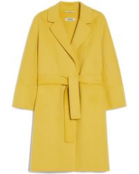 Max Mara - Arona Short Double-Faced Wool Coat - Lyst