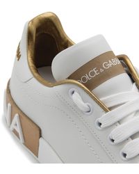 Dolce & Gabbana - Portofino Leather Sneaker - Lyst