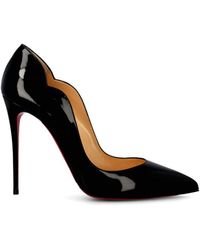 Christian Louboutin - Hot Chick 100 Psychic Patent-leather Courts - Lyst