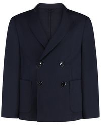 BOSS - Virgin Wool Two-Piece Suit - Lyst