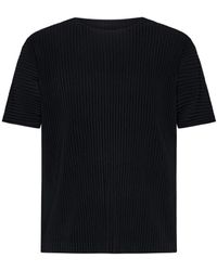 Homme Plissé Issey Miyake - Homme Plisse Issey Miyake T-shirts And Polos - Lyst