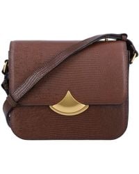 Sessun - Sessùn Diviluz Lizard-print Leather Box Bag - Lyst