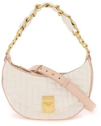Balmain - 1945 Soft Quilted Leather Hobo Bag - Lyst
