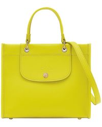 Longchamp - Handbag With Embossed Logo On The Front And Adjustable And Removable Shoulder Strap - Lyst