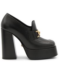 Versace - Flat Shoes Black - Lyst
