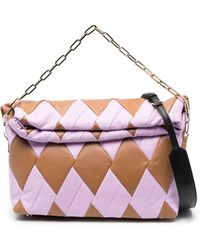 RECO - Rombo Quilted Shoulder Bag - Lyst