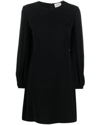 P.A.R.O.S.H. - Long-Sleeved A-Line Mini Dress - Lyst