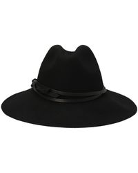 Golden Goose - Fedora Hat Hats Black - Lyst