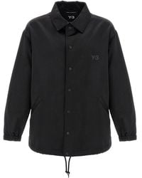 Y-3 - Satin Jacket - Lyst