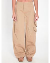 パンツ ALAIA ROUNDED PETAL PANTS ALAÏA NIGHT BLUE ROUND JEANS IN WOOL DENIM | ALAÏA SA