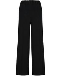 P.A.R.O.S.H. - 'Soiree' Silk Blend Trousers - Lyst