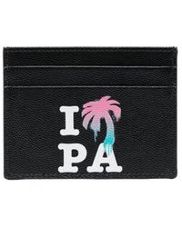 Palm Angels - Graphic-print Cardholder - Lyst