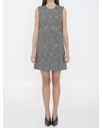 Gucci - Seeded Wool Dress - Lyst